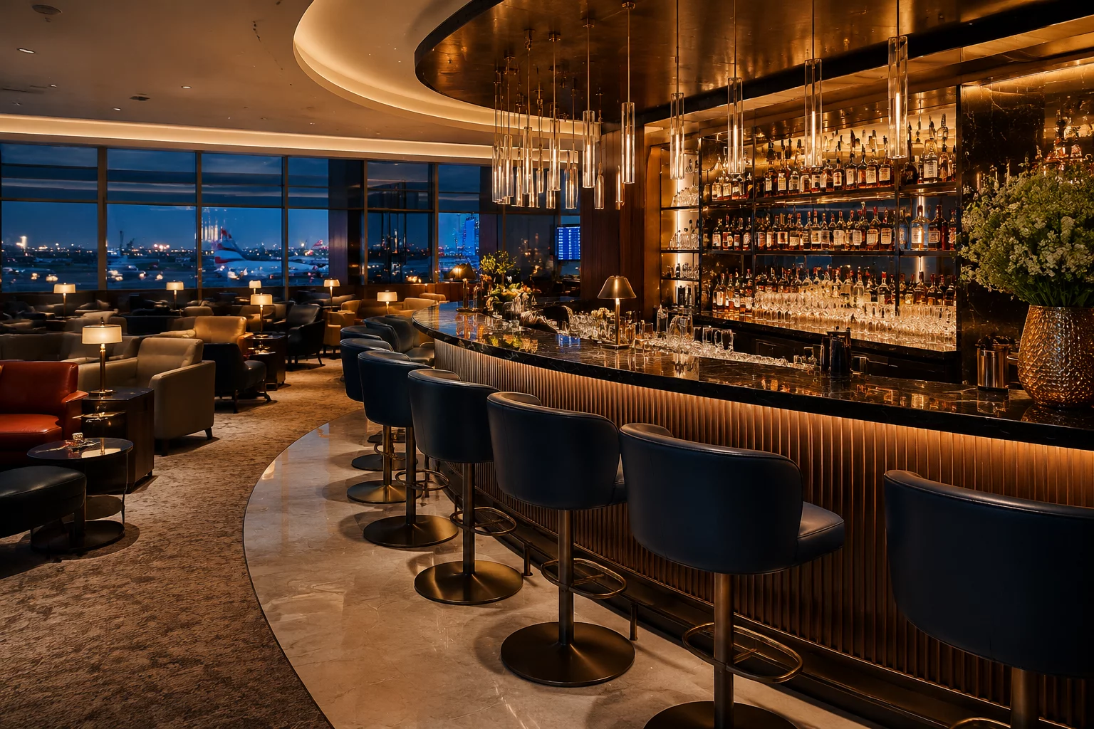 Ahlan Business Class Lounge DXB