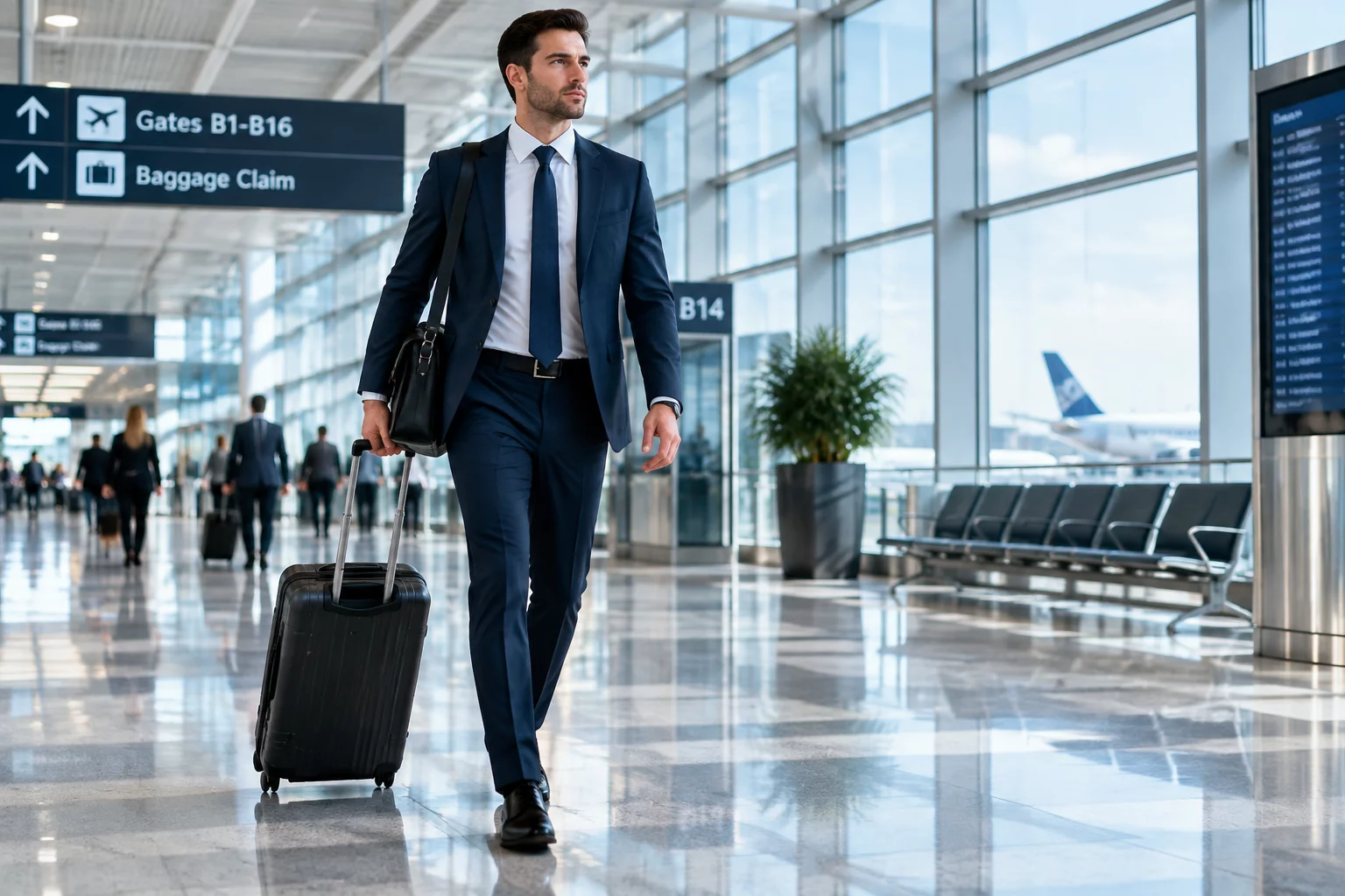 Top 5 airports for business travelers terminal view